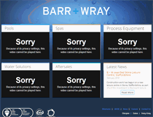 Tablet Screenshot of barrandwray.com
